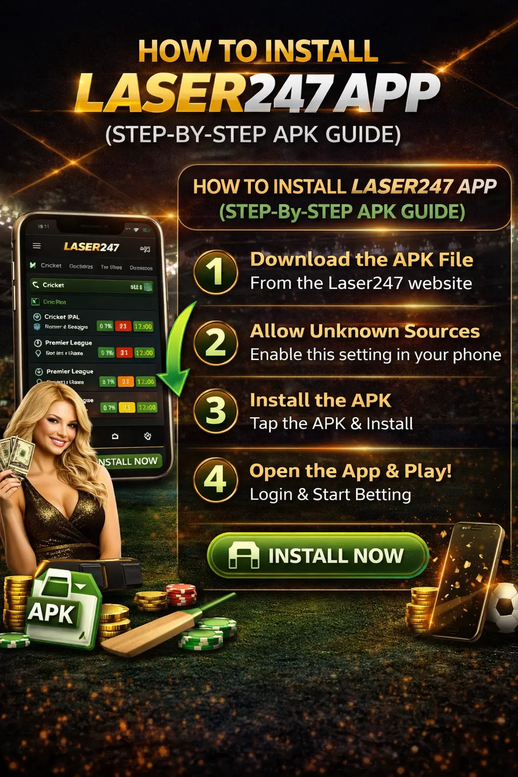Laser247 App – Fast, Secure & Easy Betting Guide
