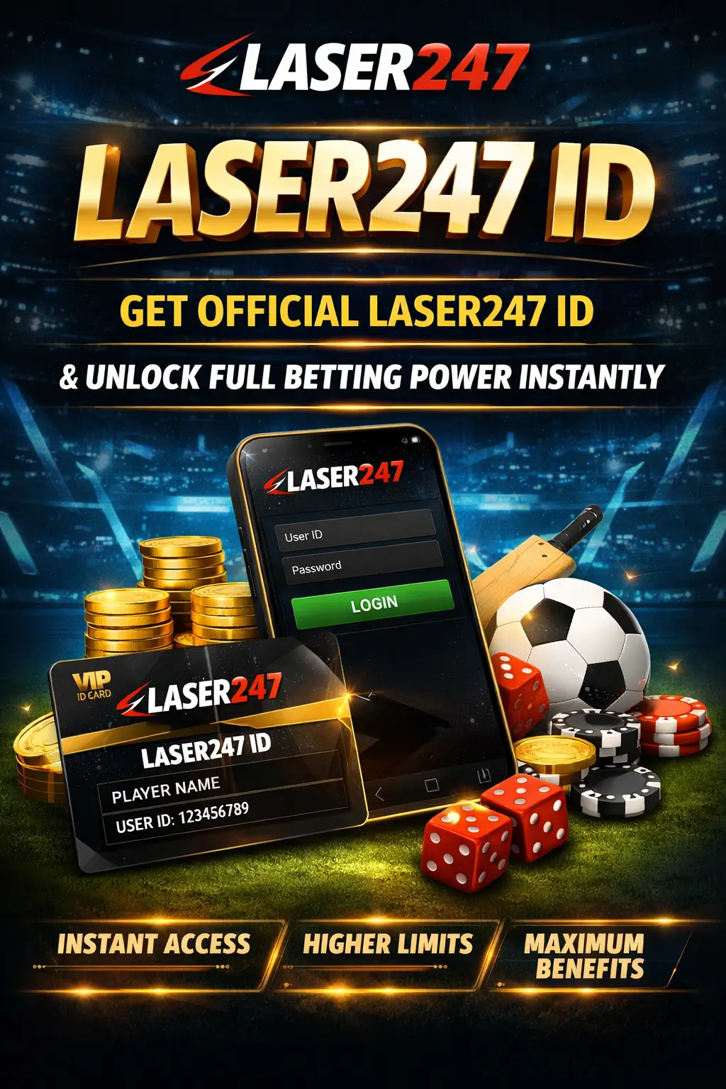 Laser247 ID: Get Instant Login & Betting Access