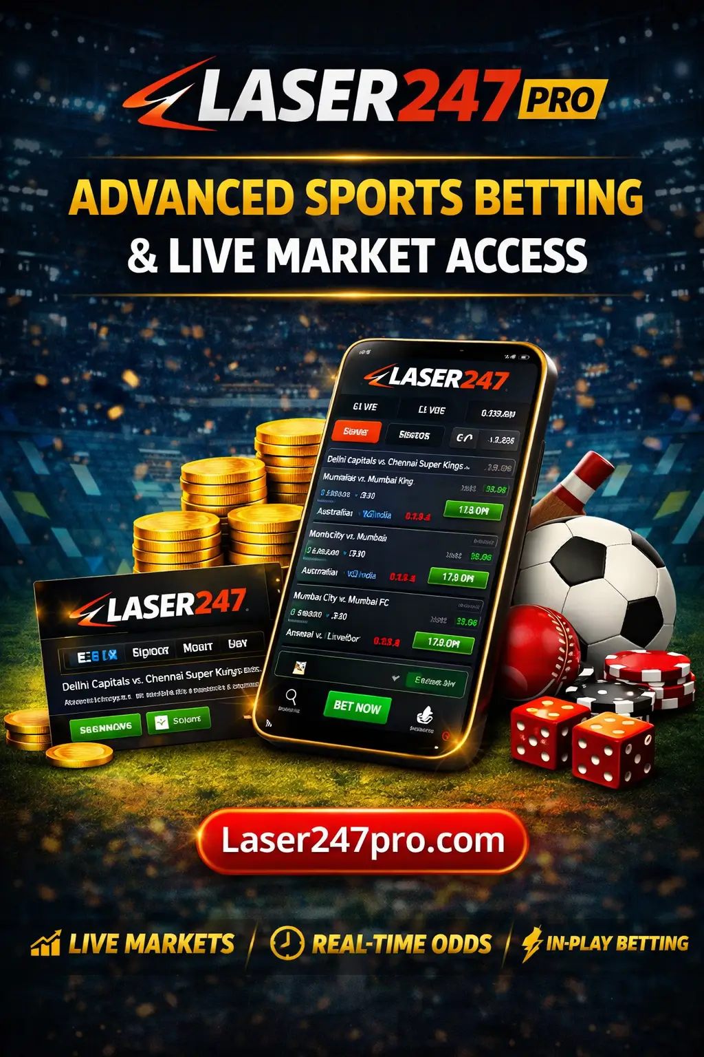 Laser247 Pro – Fast & Secure Betting Platform